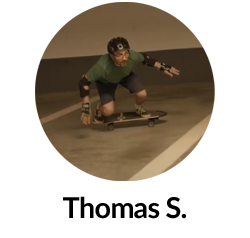Video surfskate Thomas